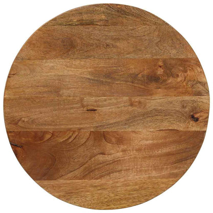 Table Top Ø 40x2.5 cm Round Solid Wood Mango