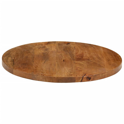 Table Top Ø 40x3.8 cm Round Solid Wood Mango