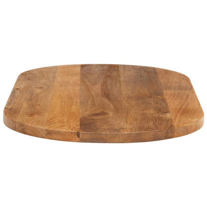 Table Top 120x50x2.5 cm Oval Solid Wood Mango