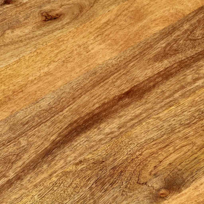 Table Top 140x60x2.5 cm Oval Solid Wood Mango