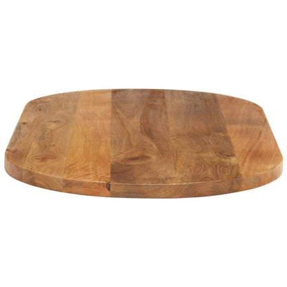 Table Top 100x40x3.8 cm Oval Solid Wood Mango