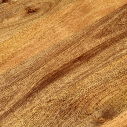 Table Top 100x40x3.8 cm Oval Solid Wood Mango