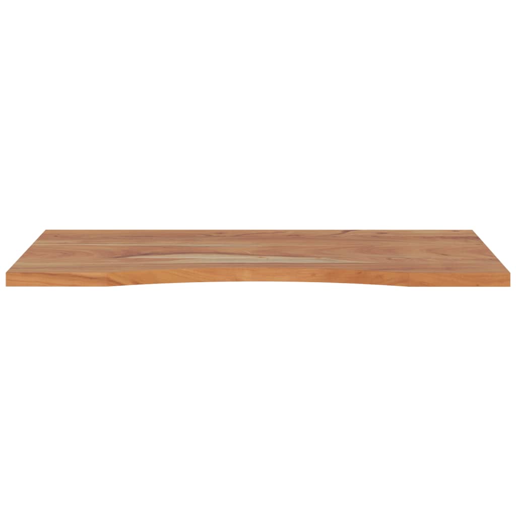 Desk Top 90x50x2.5 cm Rectangular Solid Wood Acacia