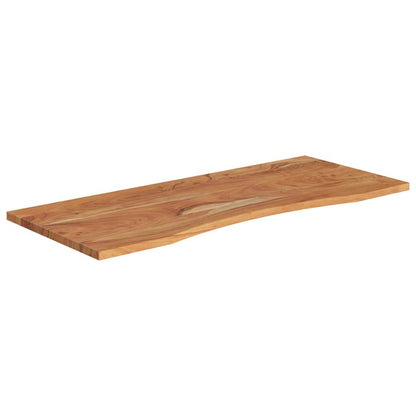 Desk Top 110x50x2.5 cm Rectangular Solid Wood Acacia