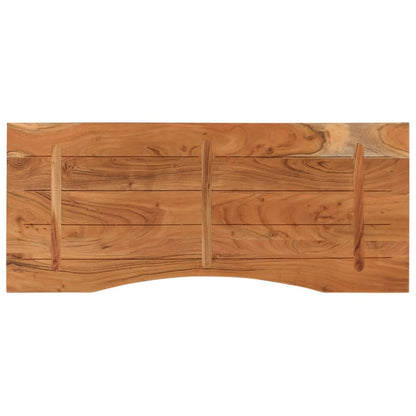 Desk Top 120x50x2.5 cm Rectangular Solid Wood Acacia