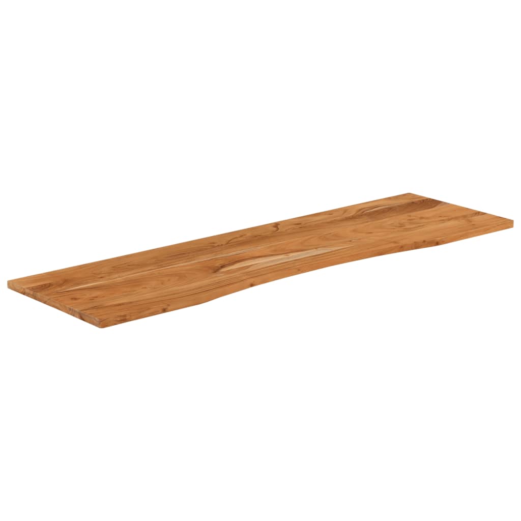Desk Top 160x50x2.5 cm Rectangular Solid Wood Acacia