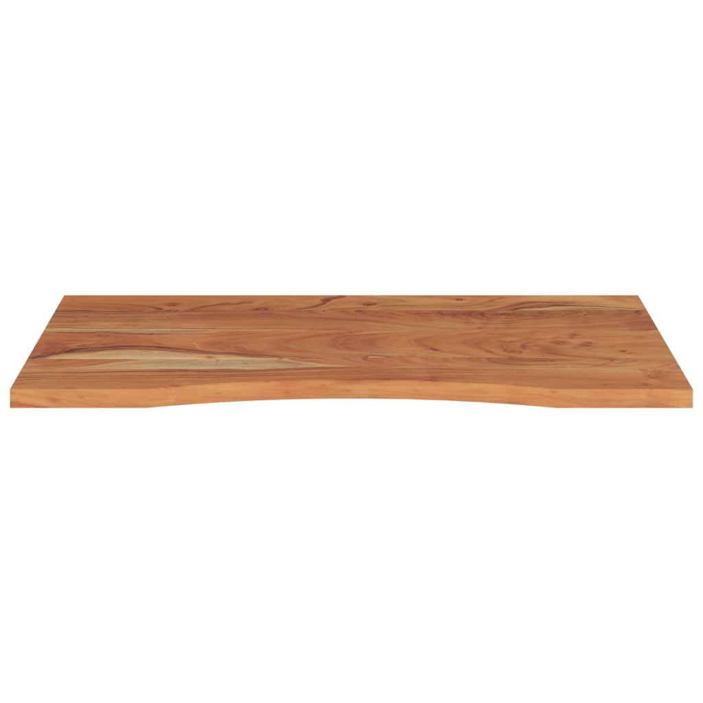 Desk Top 90x60x2.5 cm Rectangular Solid Wood Acacia
