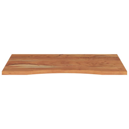 Desk Top 90x60x2.5 cm Rectangular Solid Wood Acacia
