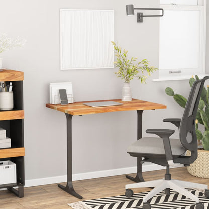 Desk Top 90x60x2.5 cm Rectangular Solid Wood Acacia