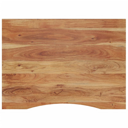 Desk Top 110x80x2.5 cm Rectangular Solid Wood Acacia