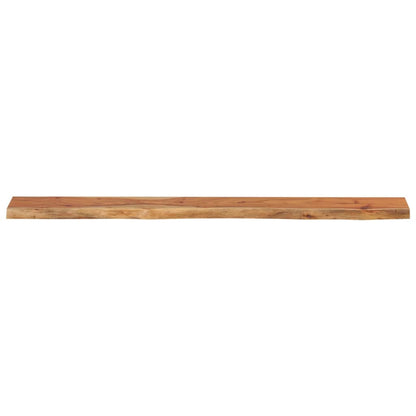 Wall Shelf 160x20x2.5 cm Rectangular Solid Wood Acacia Live Edge