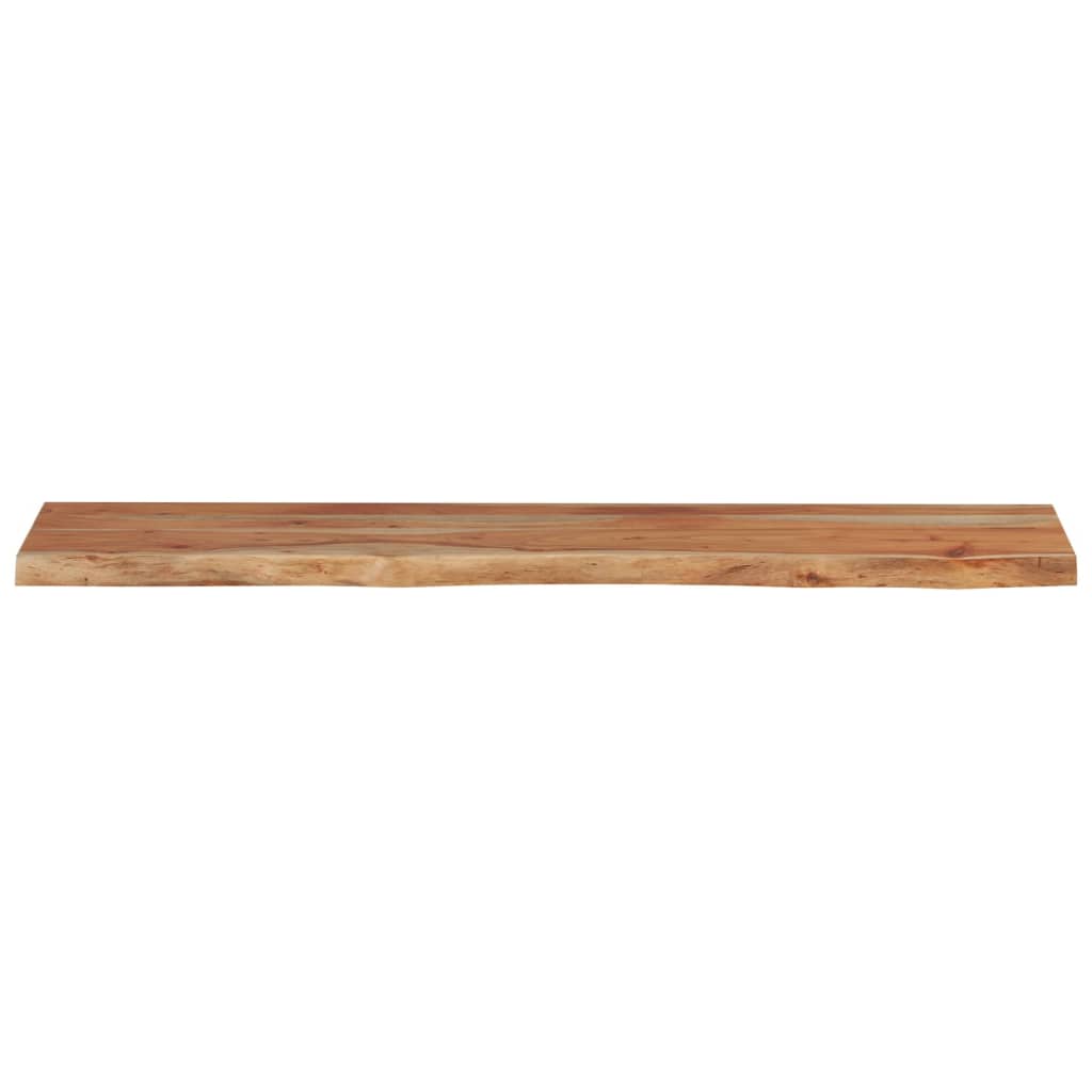 Table Top 160x30x2,5 cm Rectangular Solid Wood Acacia Live Edge
