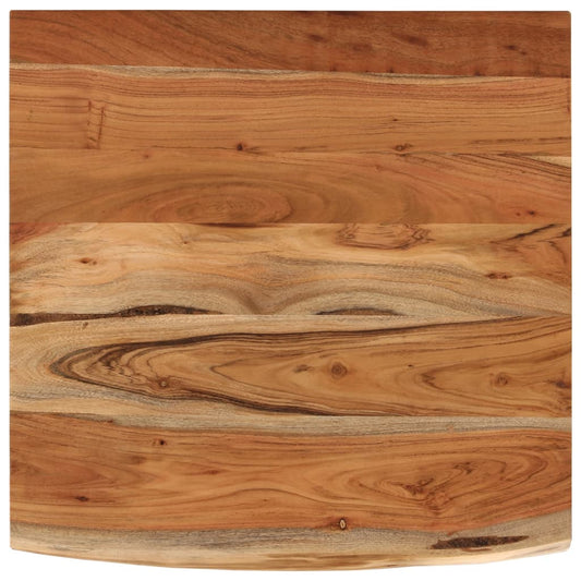 Bathroom Countertop 60x60x2.5 cm Square Solid Wood Acacia