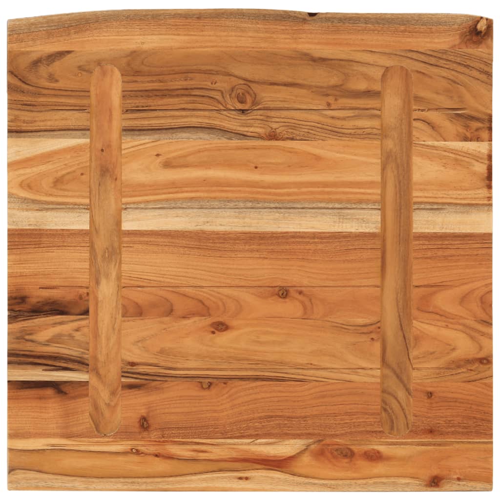 Bathroom Countertop 60x60x2.5 cm Square Solid Wood Acacia