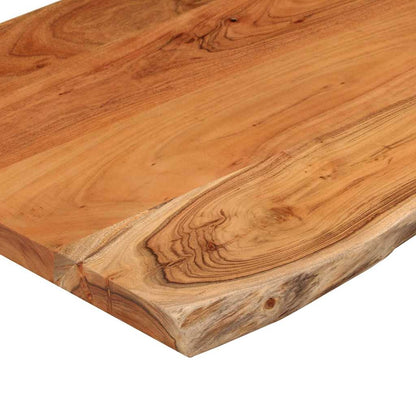 Bathroom Countertop 90x60x2.5 cm Rectangular Solid Wood Acacia