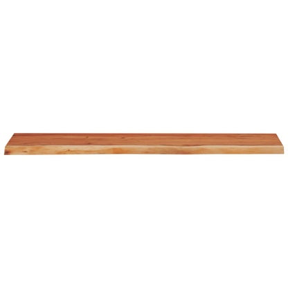 Table Top 140x40x3.8 cm Rectangular Solid Wood Acacia Live Edge
