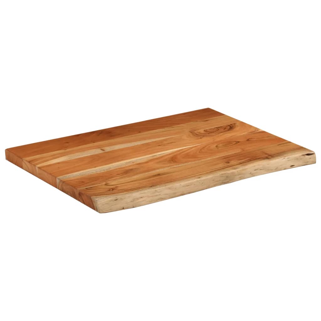 Bathroom Countertop 80x60x3.8 cm Rectangular Solid Wood Acacia