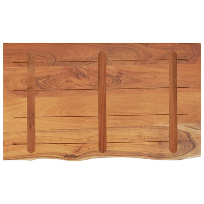 Bathroom Countertop 110x60x3,8 cm Rectangular Solid Wood Acacia