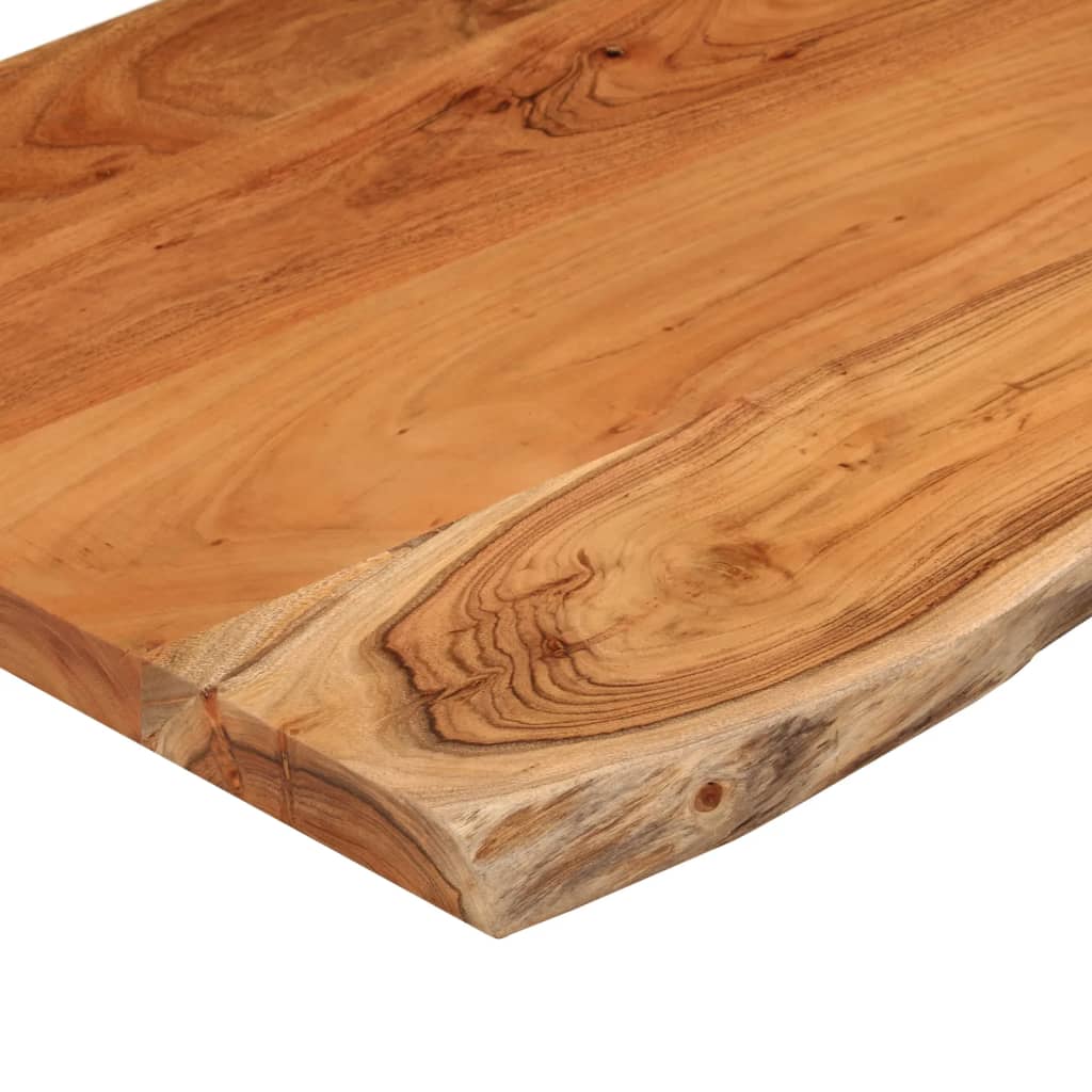 Bathroom Countertop 110x60x3,8 cm Rectangular Solid Wood Acacia
