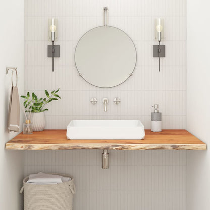 Bathroom Countertop 110x60x3,8 cm Rectangular Solid Wood Acacia