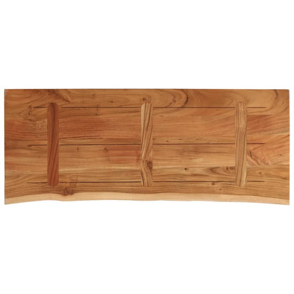 Bathroom Countertop 140x60x3,8 cm Rectangular Solid Wood Acacia