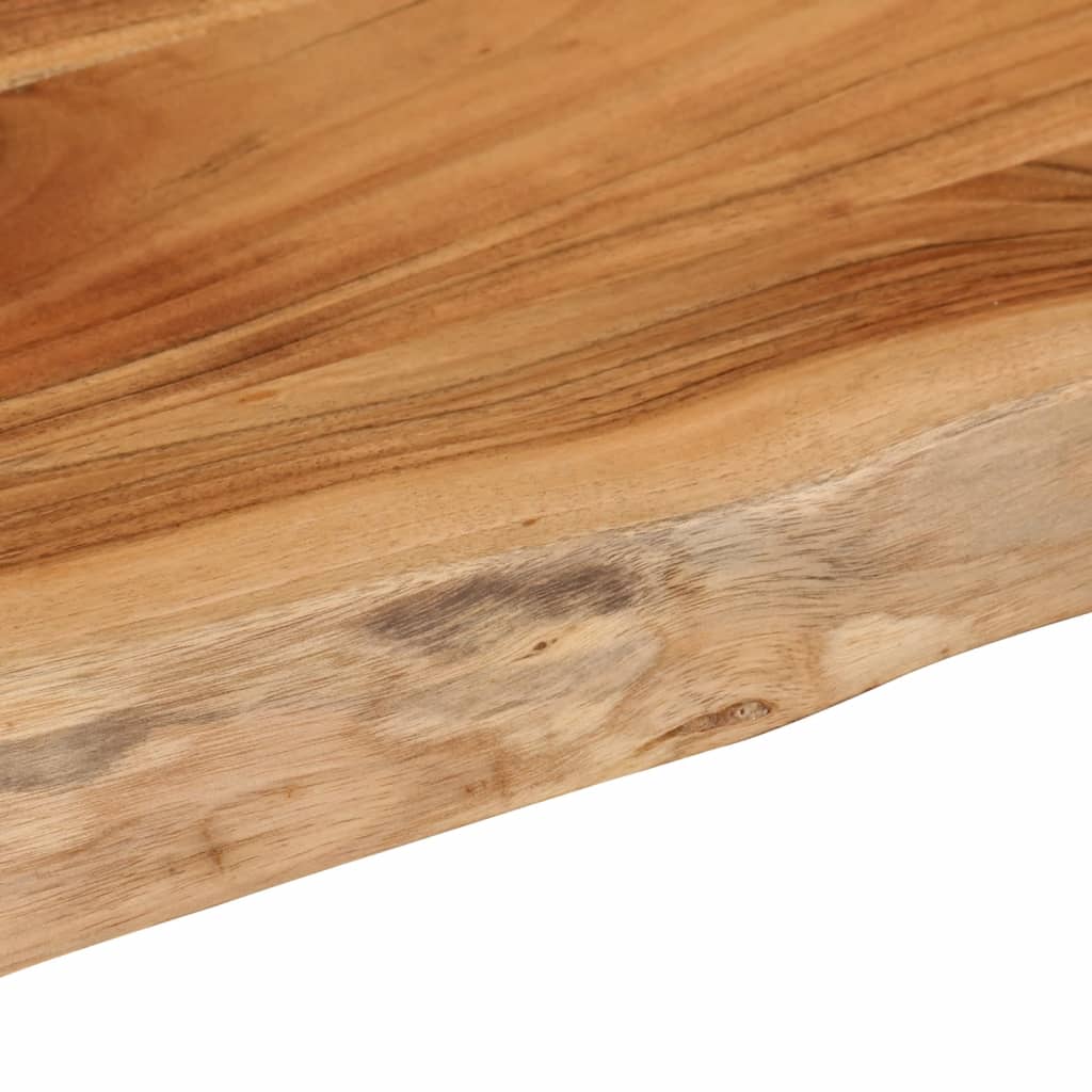 Bathroom Countertop 140x60x3,8 cm Rectangular Solid Wood Acacia