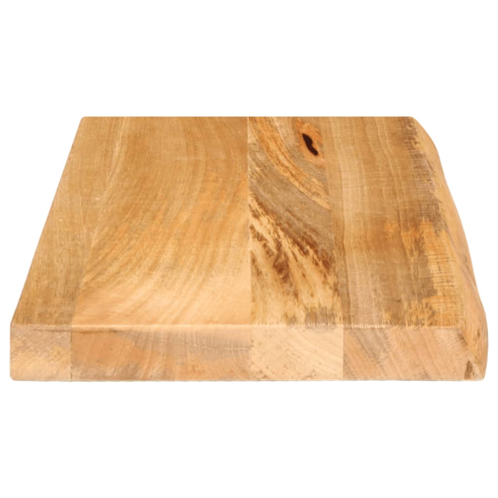 Table Top Live Edge 40x20x2.5 cm Solid Wood Mango