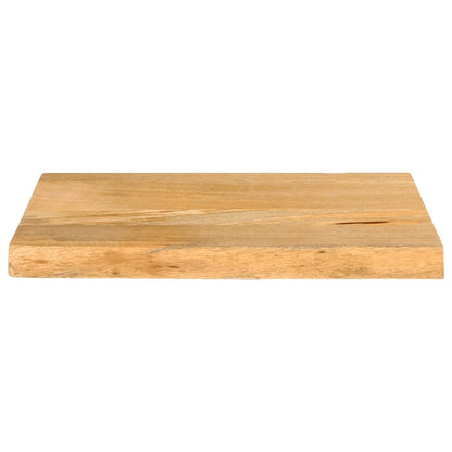 Table Top Live Edge 60x20x2.5 cm Solid Wood Mango