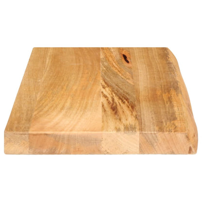 Table Top Live Edge 60x20x2.5 cm Solid Wood Mango