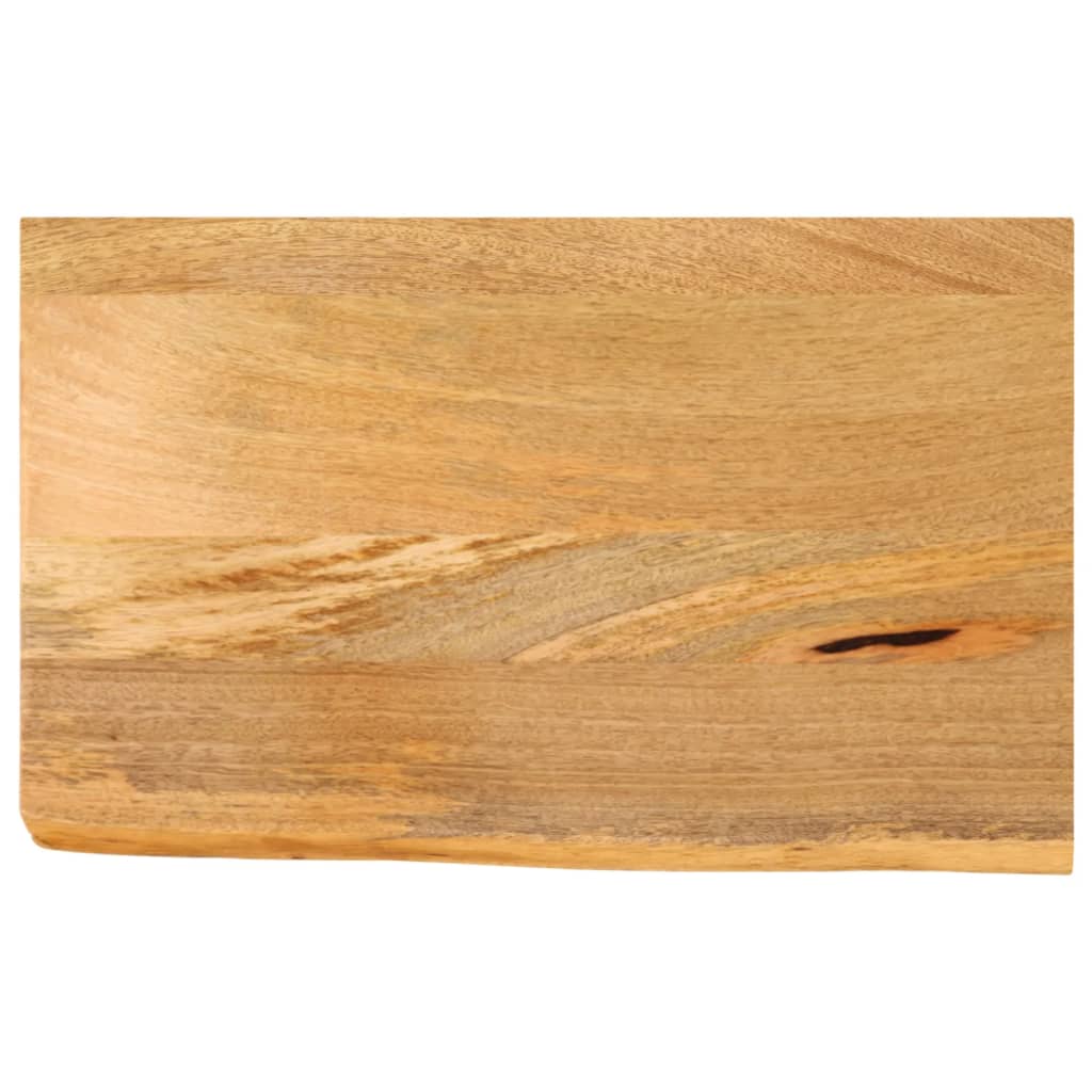 Table Top Live Edge 50x40x3.8 cm Solid Wood Mango