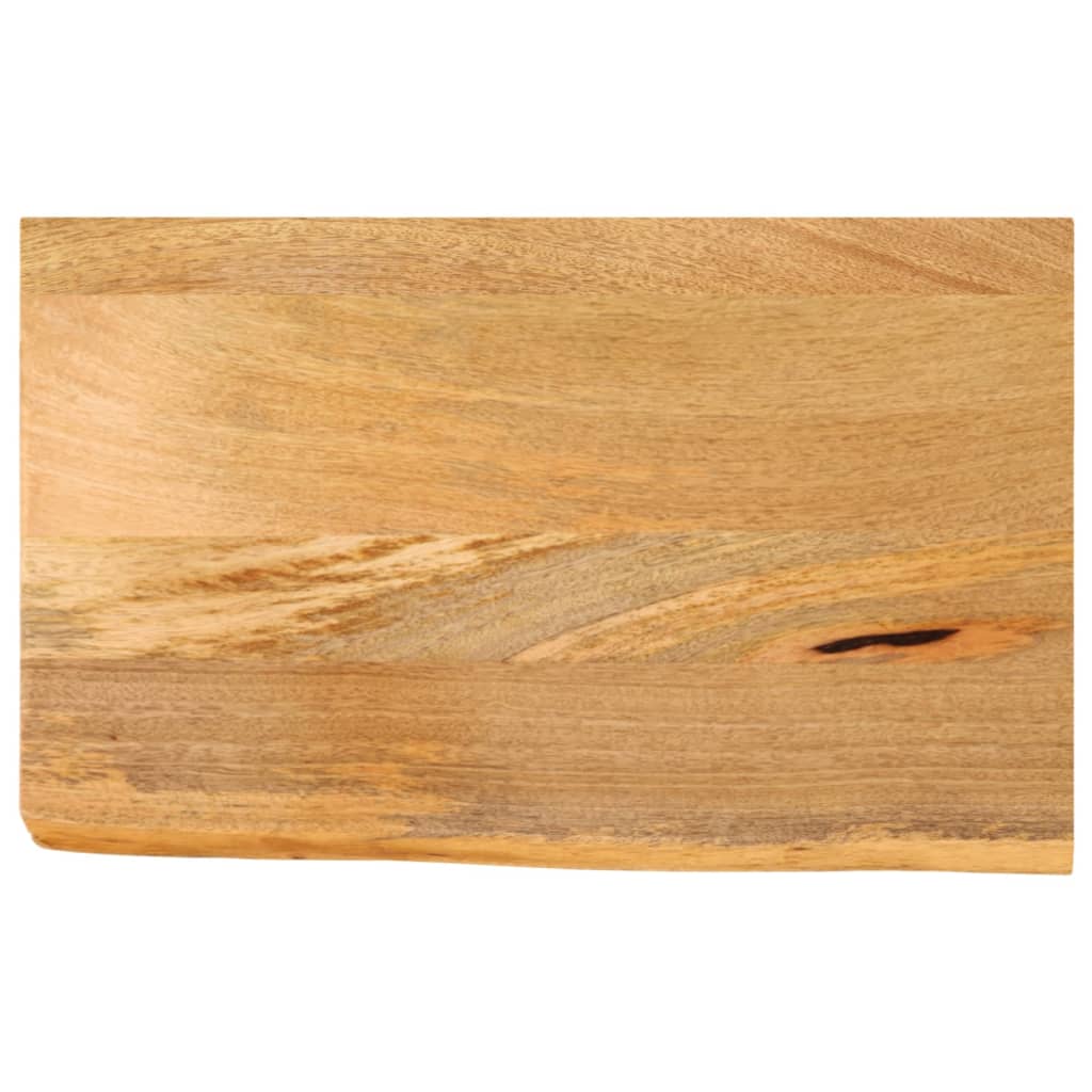 Table Top Live Edge 60x40x3.8 cm Solid Wood Mango
