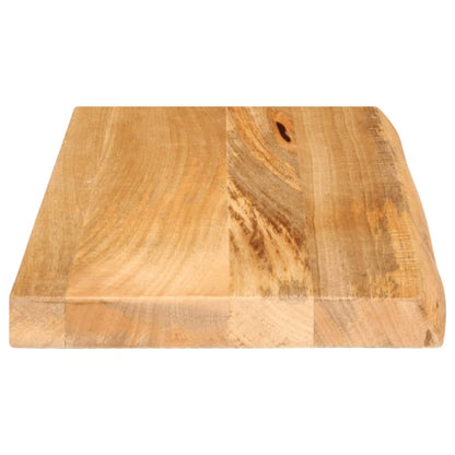 Table Top Live Edge 60x40x3.8 cm Solid Wood Mango