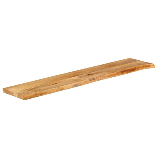 Table Top Live Edge 140x40x3,8 cm Solid Wood Mango