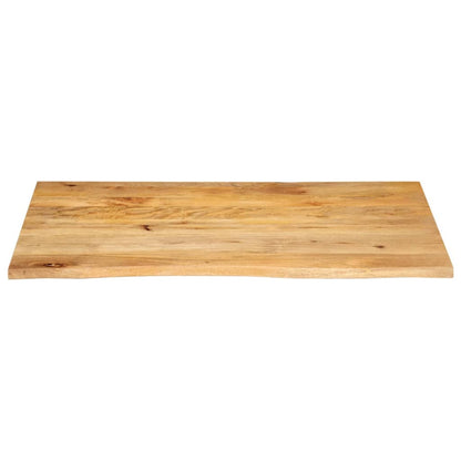 Table Top Live Edge 120x60x3.8 cm Solid Wood Mango
