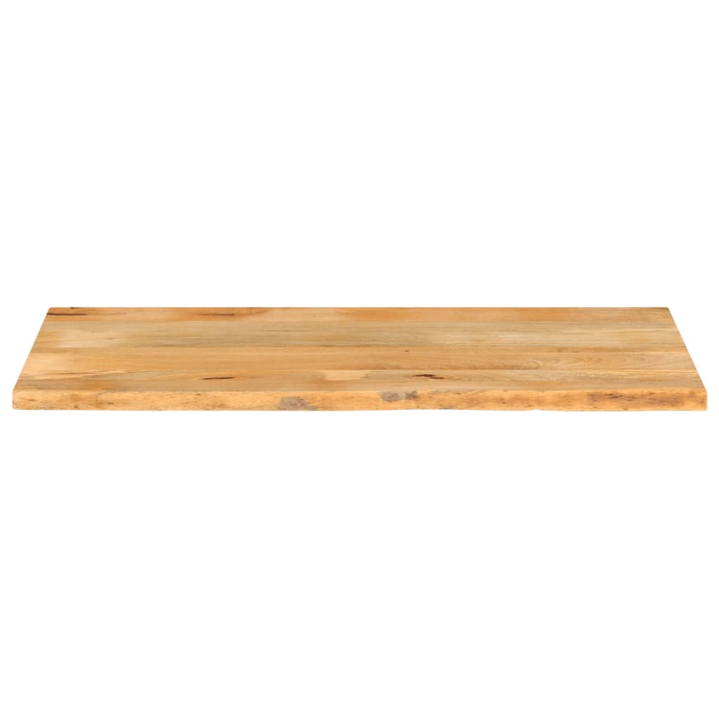 Table Top Live Edge 140x60x3.8 cm Solid Wood Mango