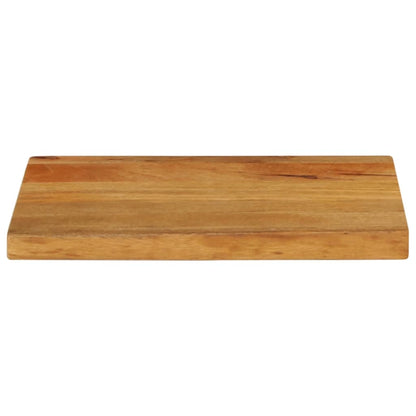 Table Top Live Edge 40x20x2.5 cm Solid Wood Mango
