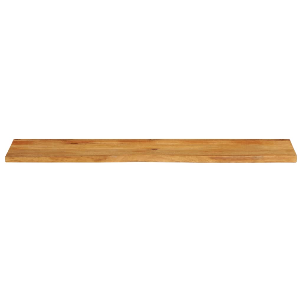 Table Top Live Edge 160x20x2.5 cm Solid Wood Mango