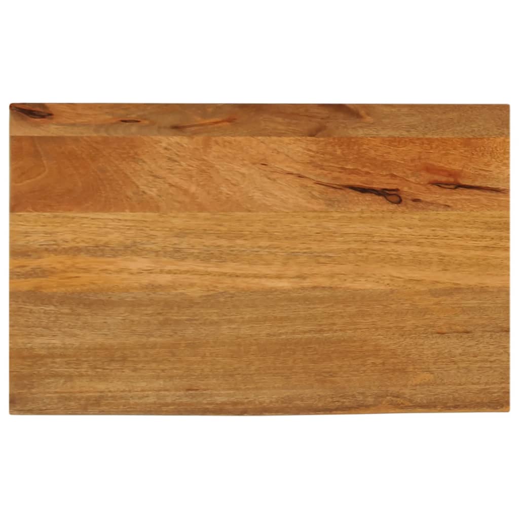 Table Top Live Edge 40x30x2.5 cm Solid Wood Mango