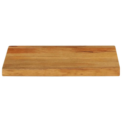 Table Top Live Edge 60x30x2.5 cm Solid Wood Mango