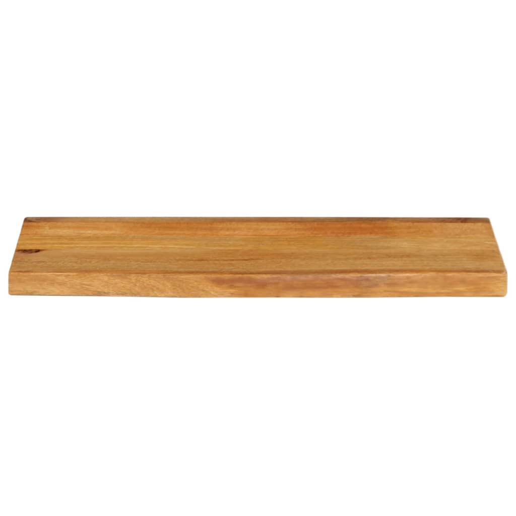 Table Top Live Edge 90x30x2.5 cm Solid Wood Mango