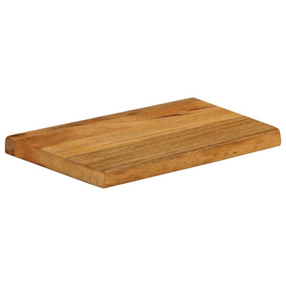 Table Top Live Edge 50x40x2.5 cm Solid Wood Mango