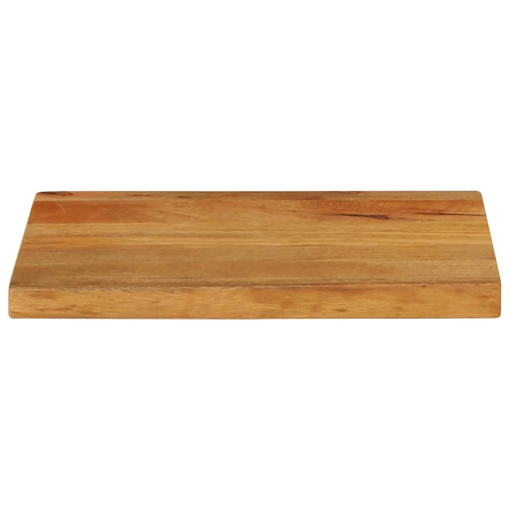 Table Top Live Edge 50x40x2.5 cm Solid Wood Mango