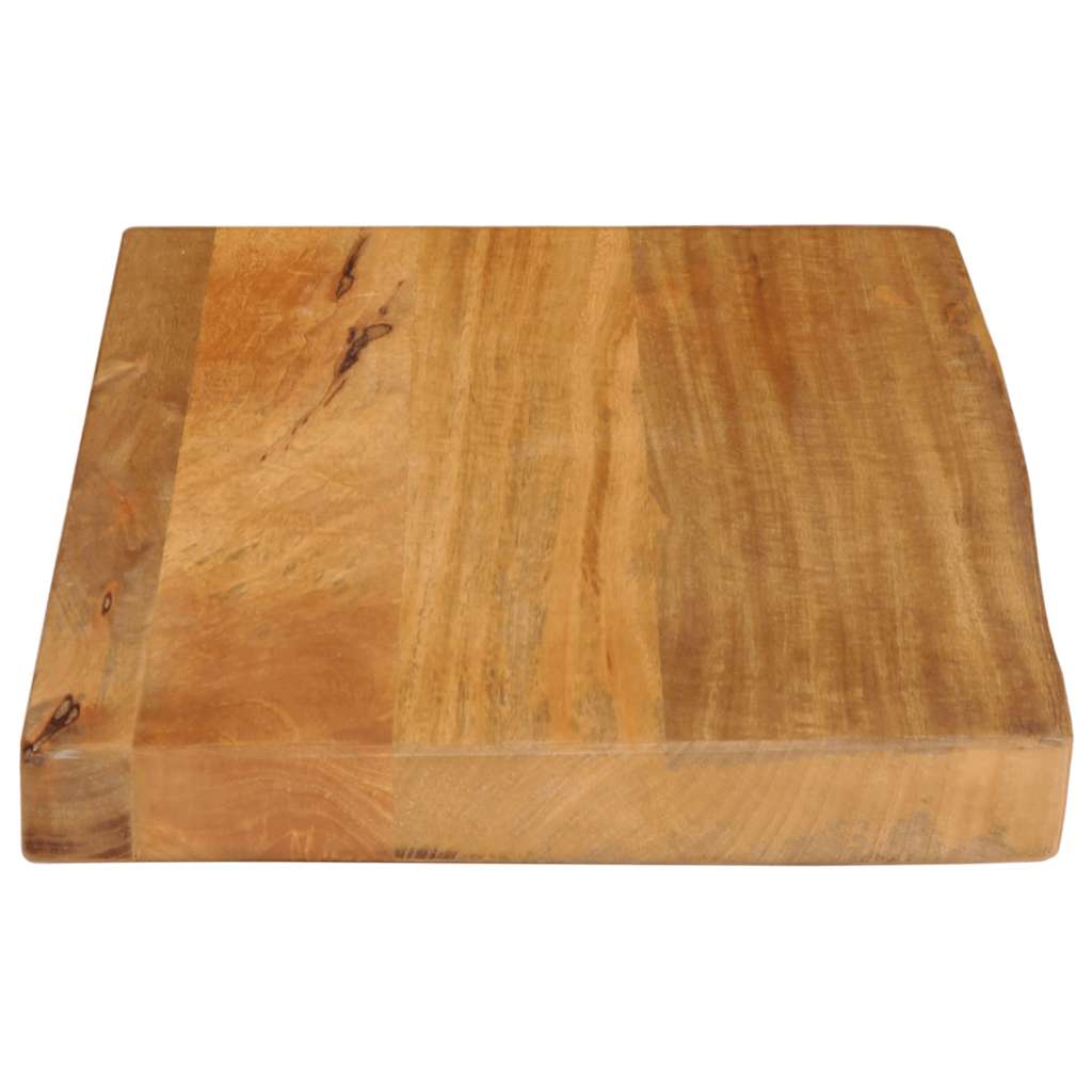 Table Top Live Edge 50x40x2.5 cm Solid Wood Mango