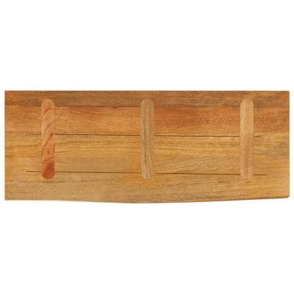 Table Top Live Edge 90x40x2.5 cm Solid Wood Mango