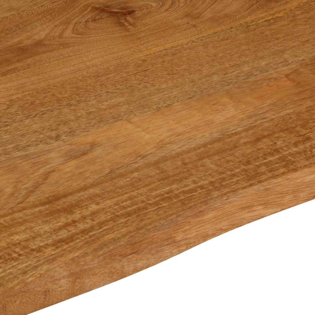 Table Top Live Edge 110x80x2.5 cm Solid Wood Mango