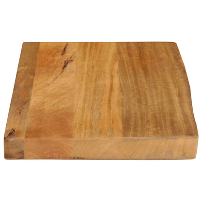 Table Top Live Edge 50x20x3.8 cm Solid Wood Mango
