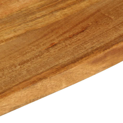 Table Top Live Edge 120x20x3.8 cm Solid Wood Mango