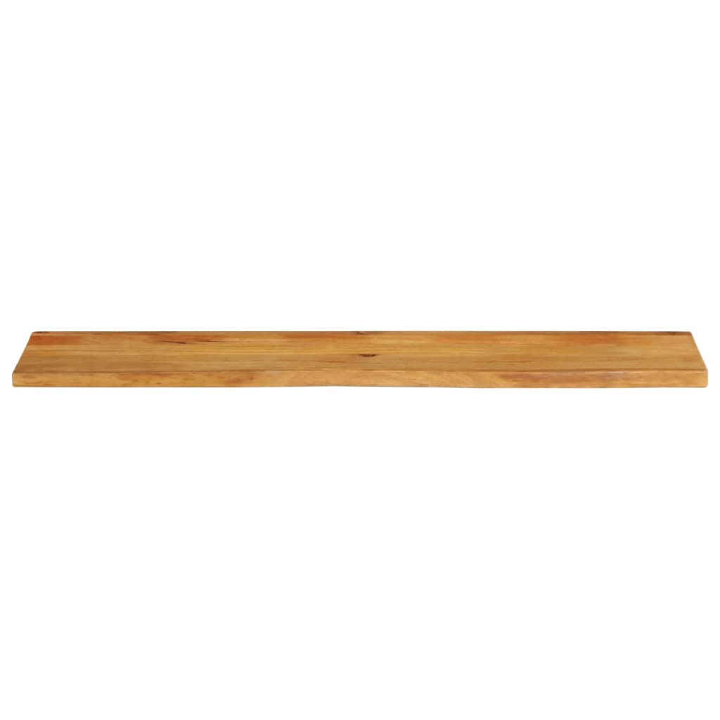 Table Top Live Edge 160x20x3.8 cm Solid Wood Mango