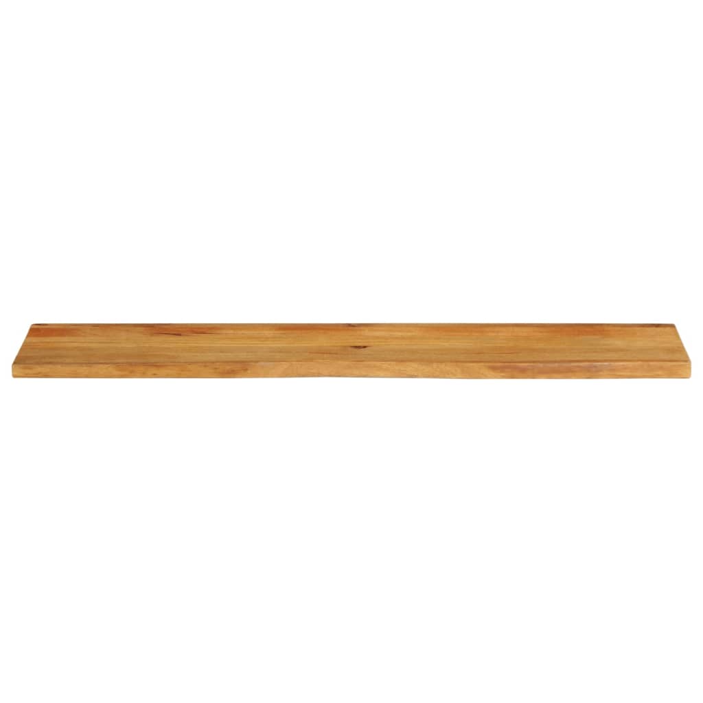 Table Top Live Edge 160x30x3.8 cm Solid Wood Mango