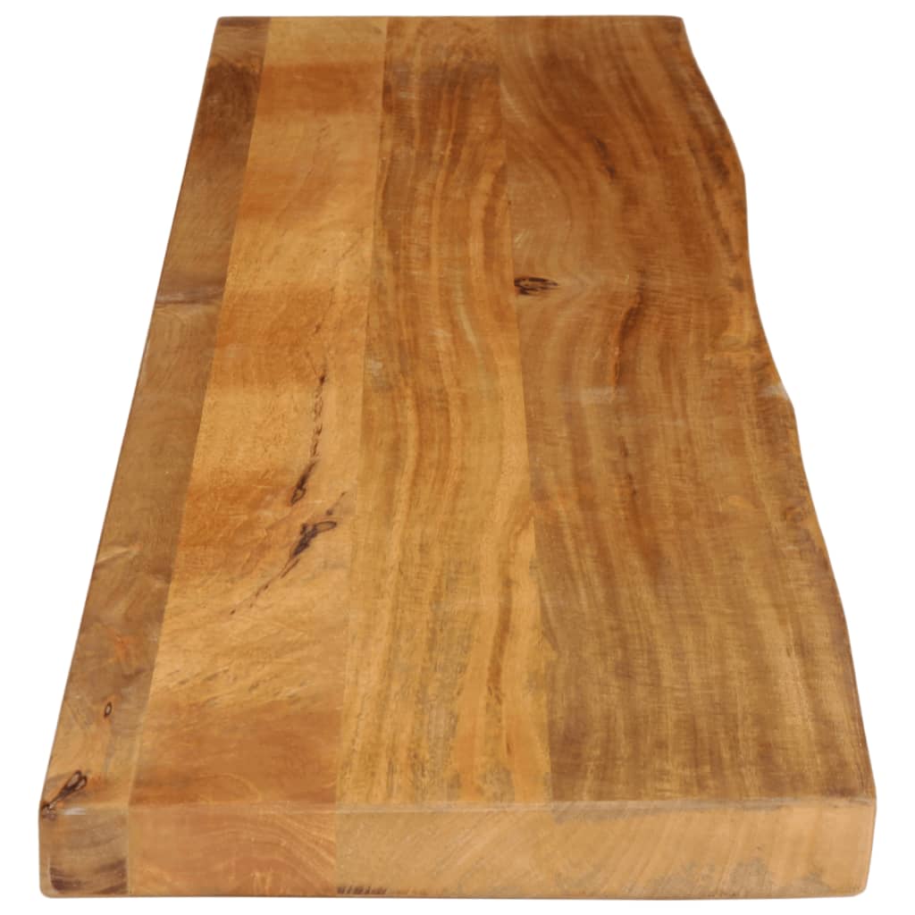 Table Top Live Edge 160x30x3.8 cm Solid Wood Mango